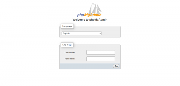 phpMyAdmin asustor NAS App